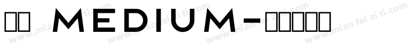 玄武 Medium字体转换